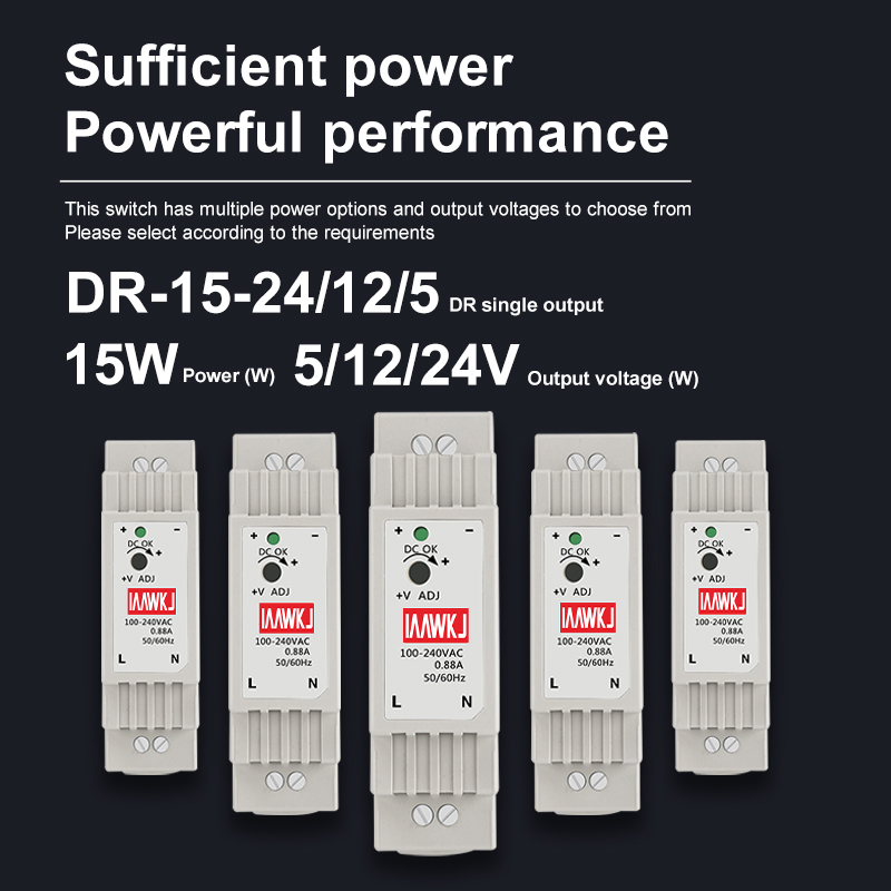 Dr-60-24 60W Industrial Guide Rail Switch Voltage Switching Power Supply