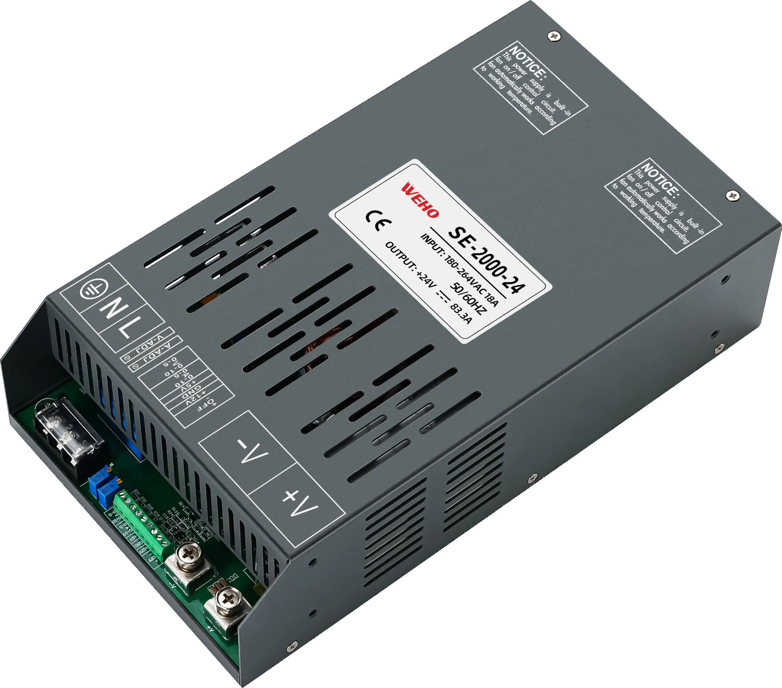 3000W 110V China Manufacture Adjustable Voltage and Current AC to DC Industrial Switching Power Supply PSU