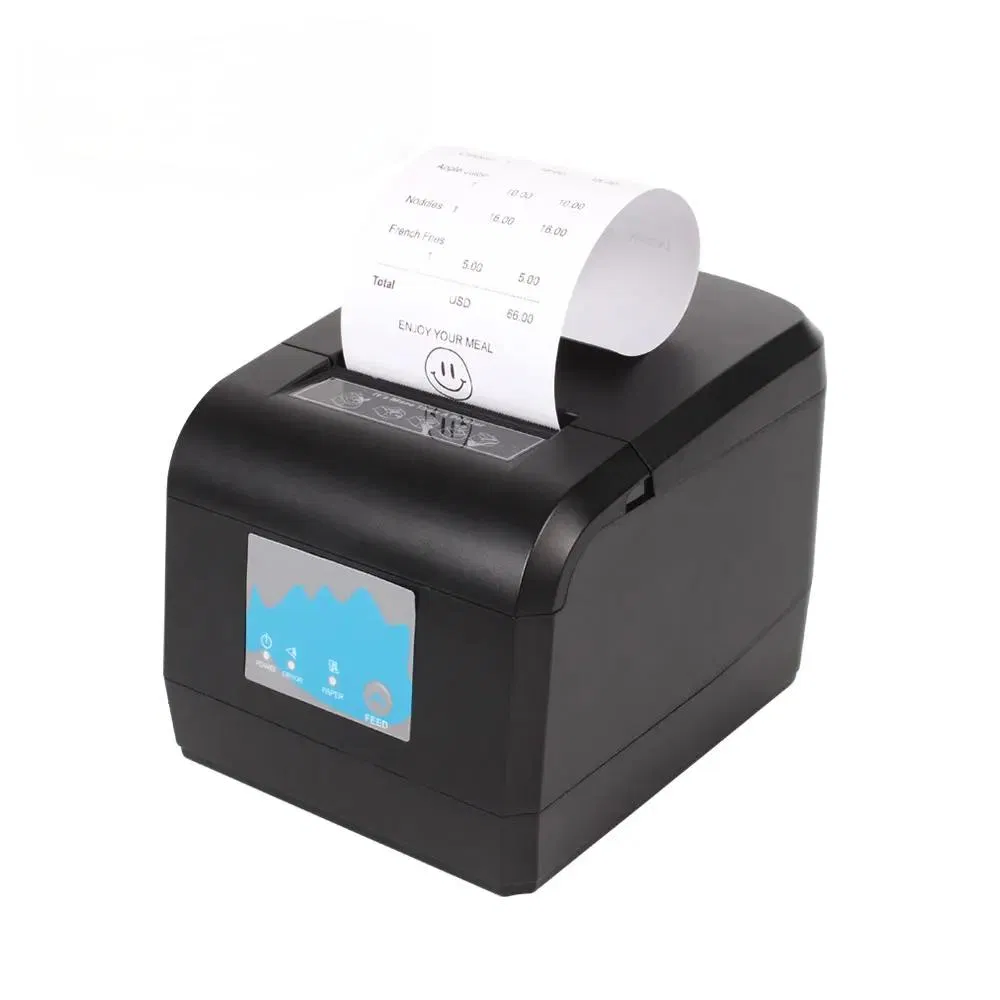 80mm Thermal Receipt Printer with USB/Bluetooth for Retail