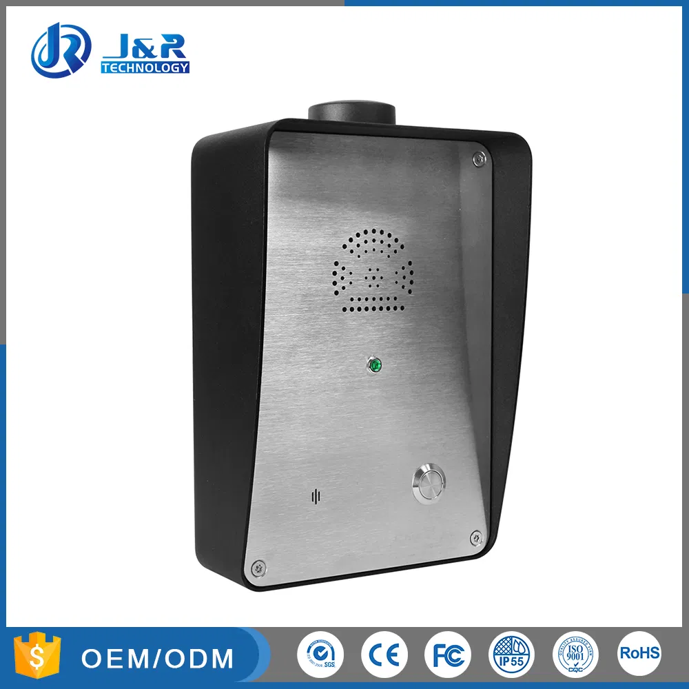 Vandal Resistant Emergency Call Box, Weatherproof Hands Free GSM Telephone for Outdoor
