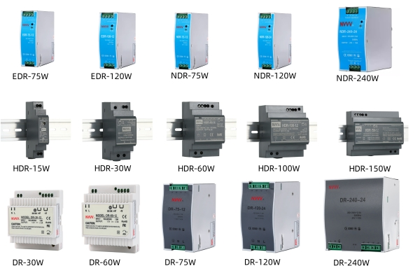 Nvvv Power Supply for Industrial Power Supply 5V12V24V36V48V 15W 25W 35W 100W 150W 200W 350W SMPS Switching Power Supply