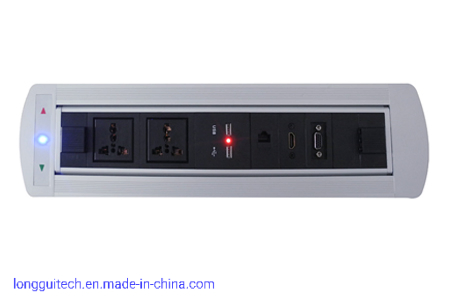 Meeting Room Flipping Electric Desktop Socket