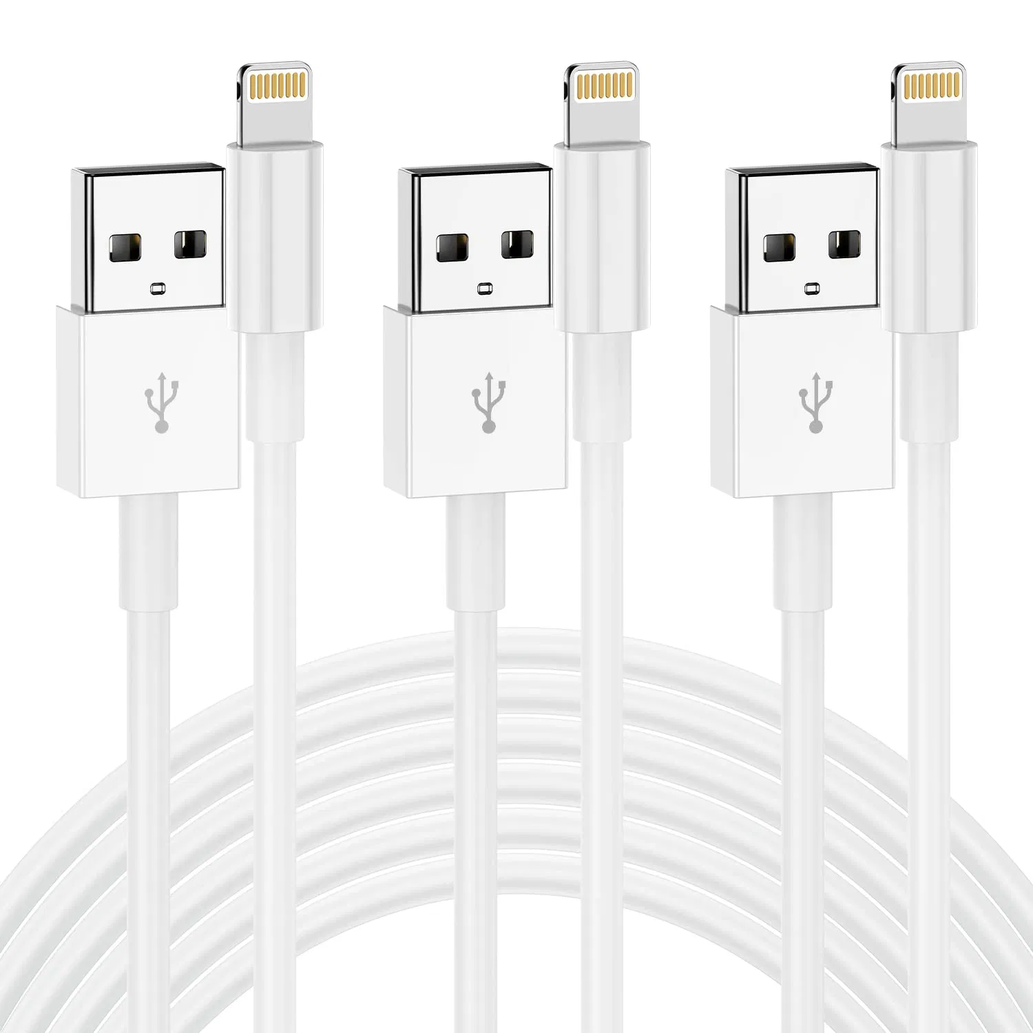 Apple Mfi Certified Lightning USB Cahrging Cable Data Sync Wire for Mobile Phone