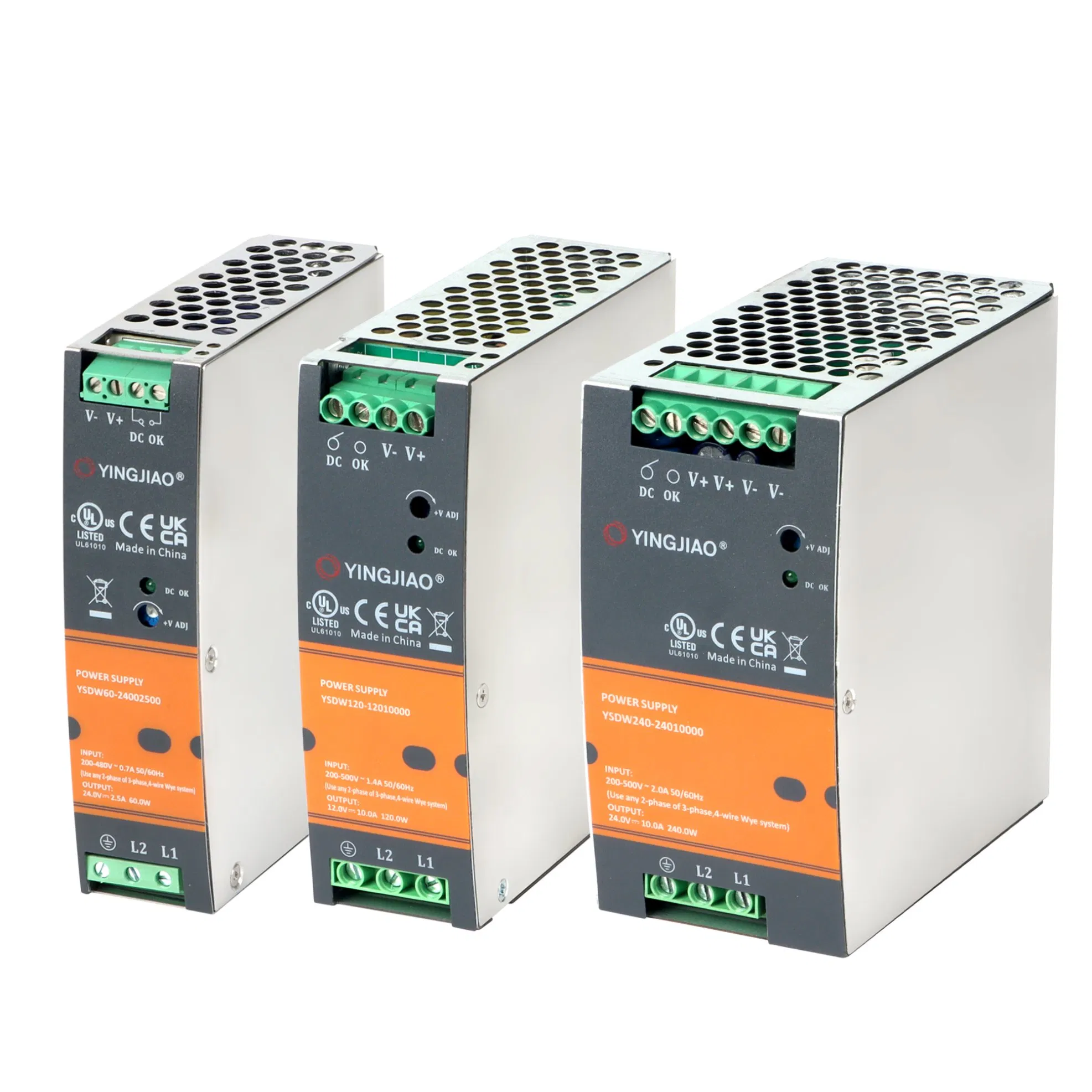 Wholesale DIN Rail Installation Metal Housing Industrial Switching Power Supply