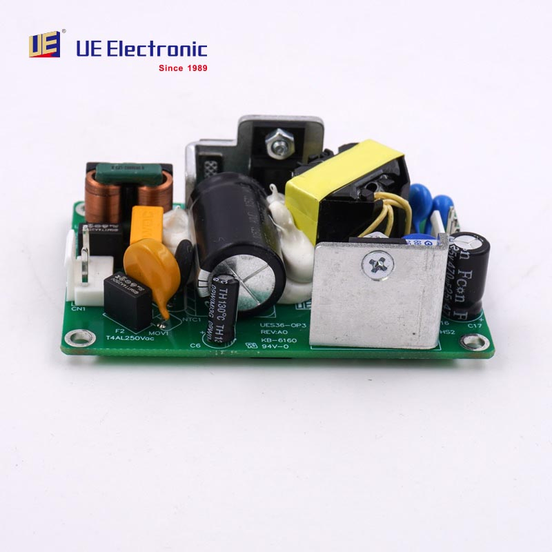 27W 35W 36W 9V 12V 15V 19V 24V 1.5A-3A PCBA Mini Size Light Weight Medical Grade Switching Power Supply