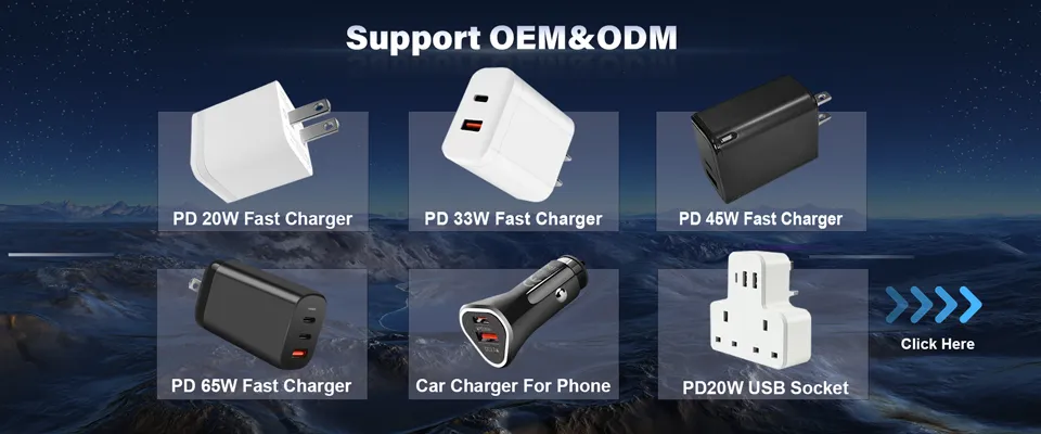 20W USB C Quick Charger Header