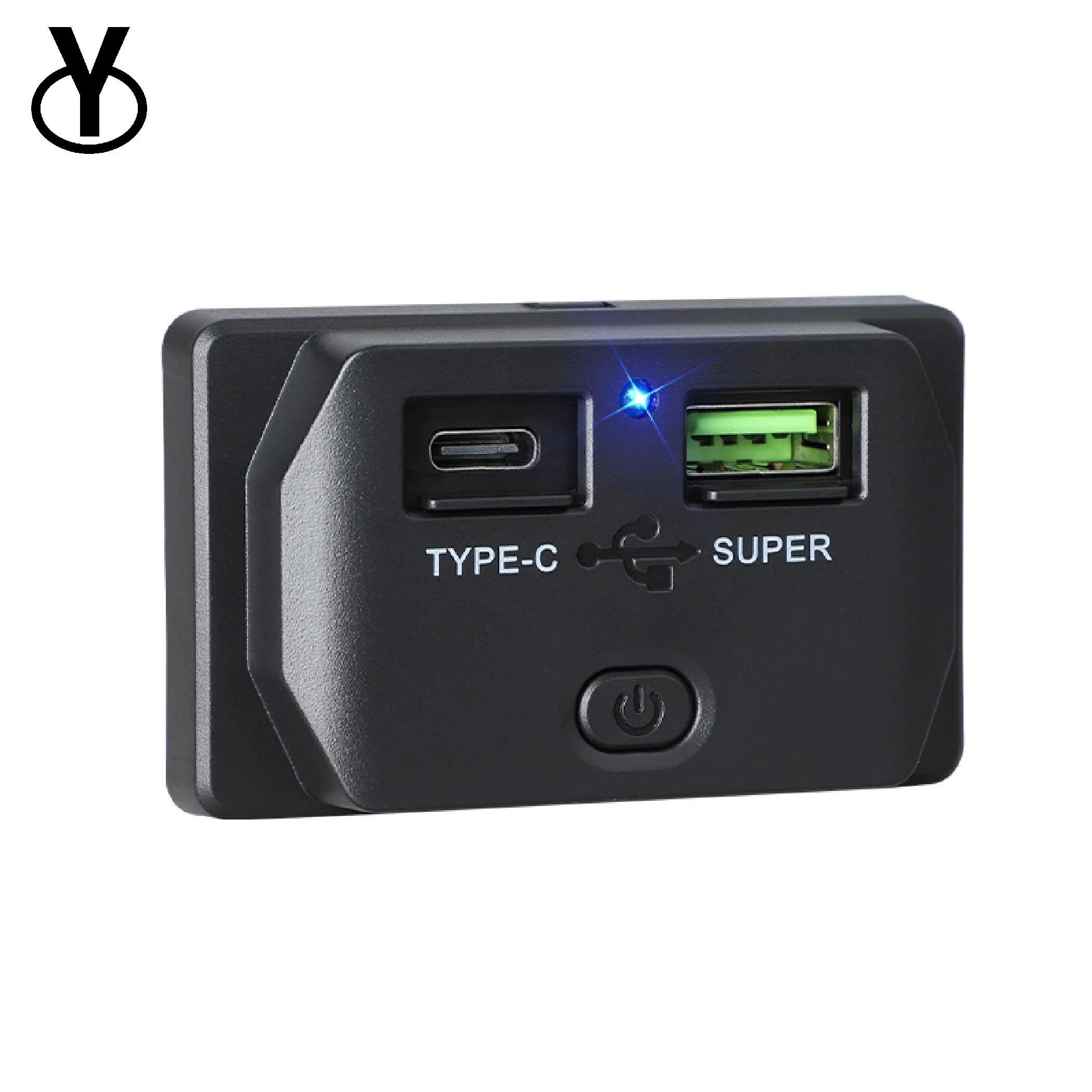Bus USB Charger with Fuse Protection Dual Port Type C Pd and USB a Safe Power Delivery