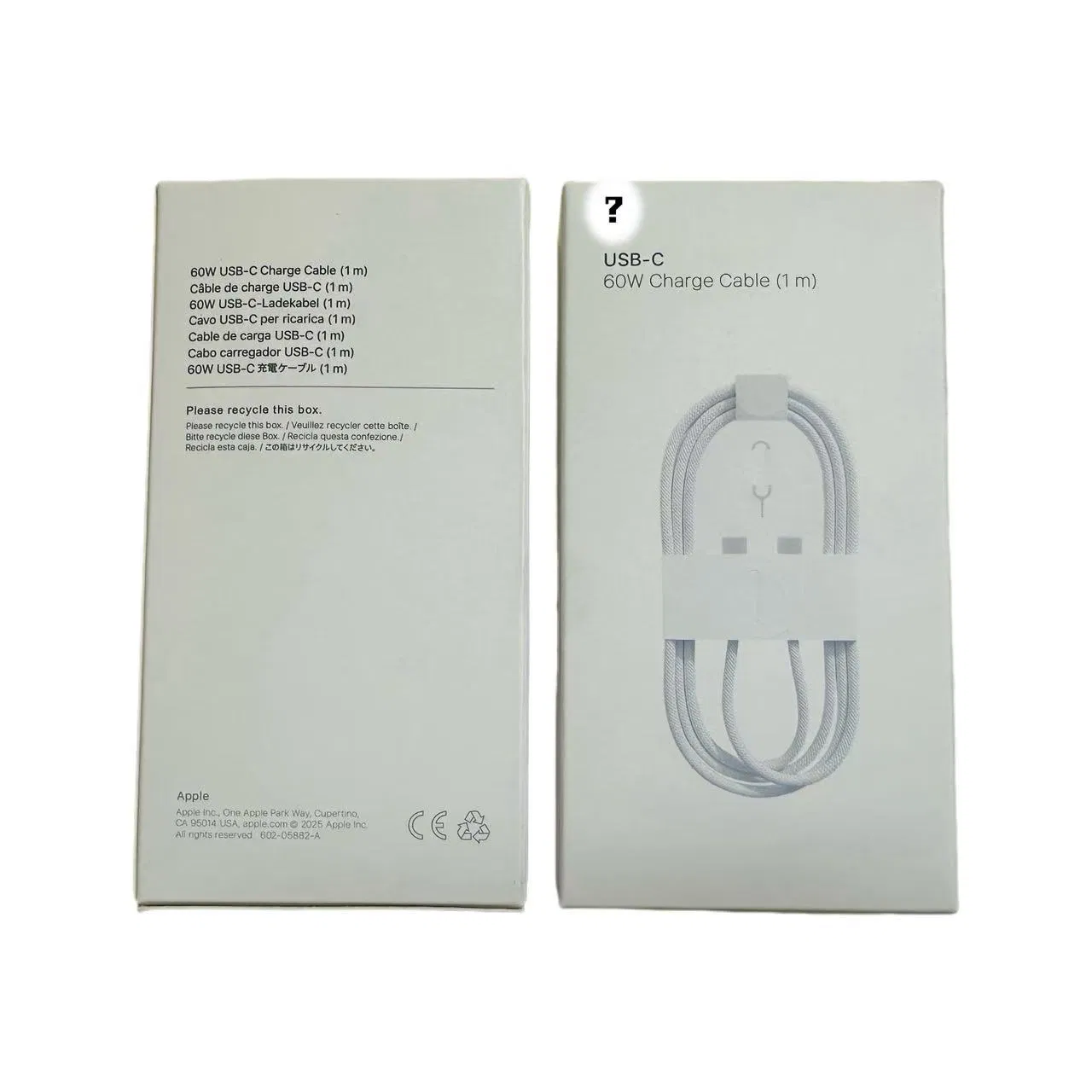 Original Charger 60W Fast Charging Braided Data Cable, USB-C to C Phone 16 Cable