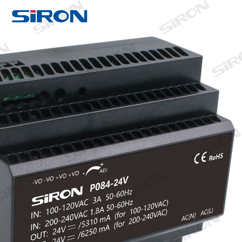Siron P084 High Efficiency 150W Rail Type Switching Power Supply