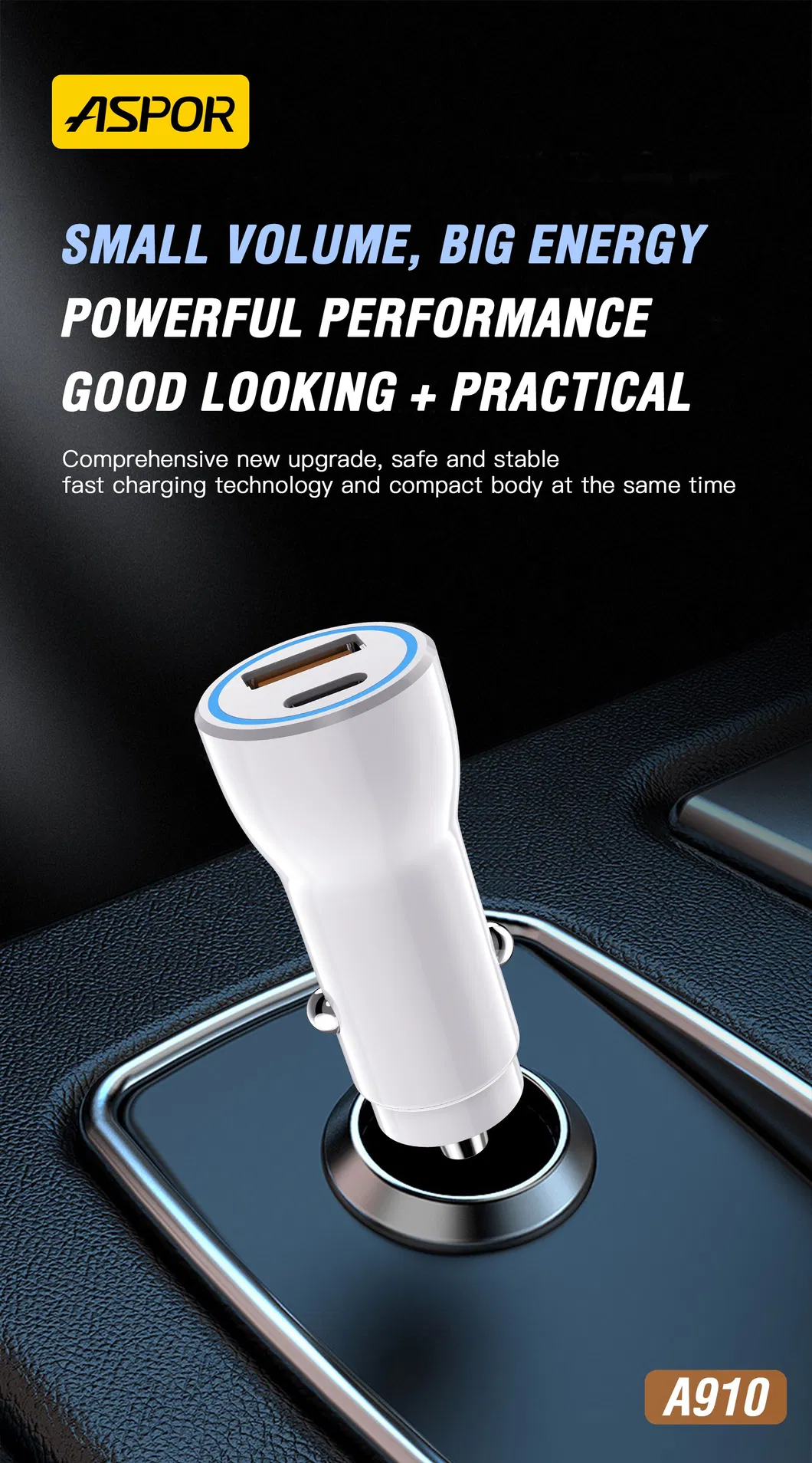 Type C USB Car Charger