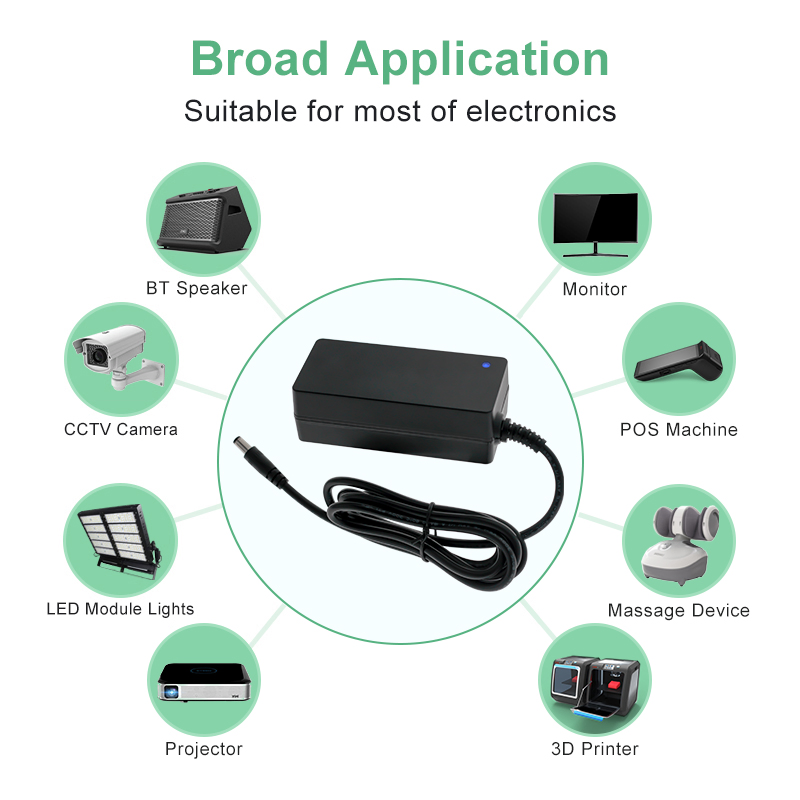 OEM ODM 12V5a Switching Power Supply Customized Output PSE Ukca Certificates 12V 3A Desktop Switch Power Supply with Kc Kcc