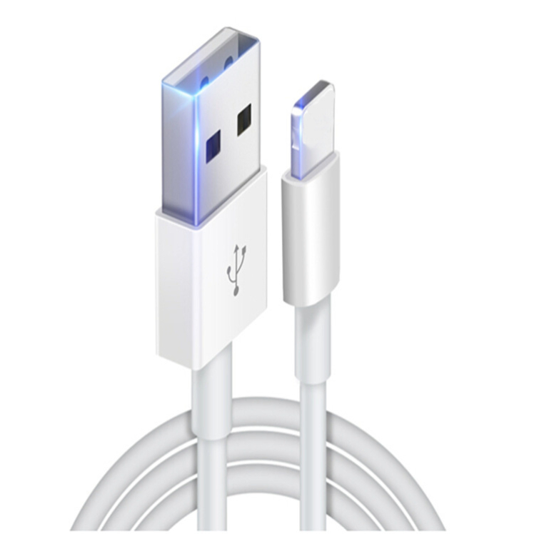 Whole Sale Factory Price 1m 2m 3m Mfi Certification Fast Charging Mobile Phone Data Wire USB Lightning Cord for Apple iPhone Charger Cable