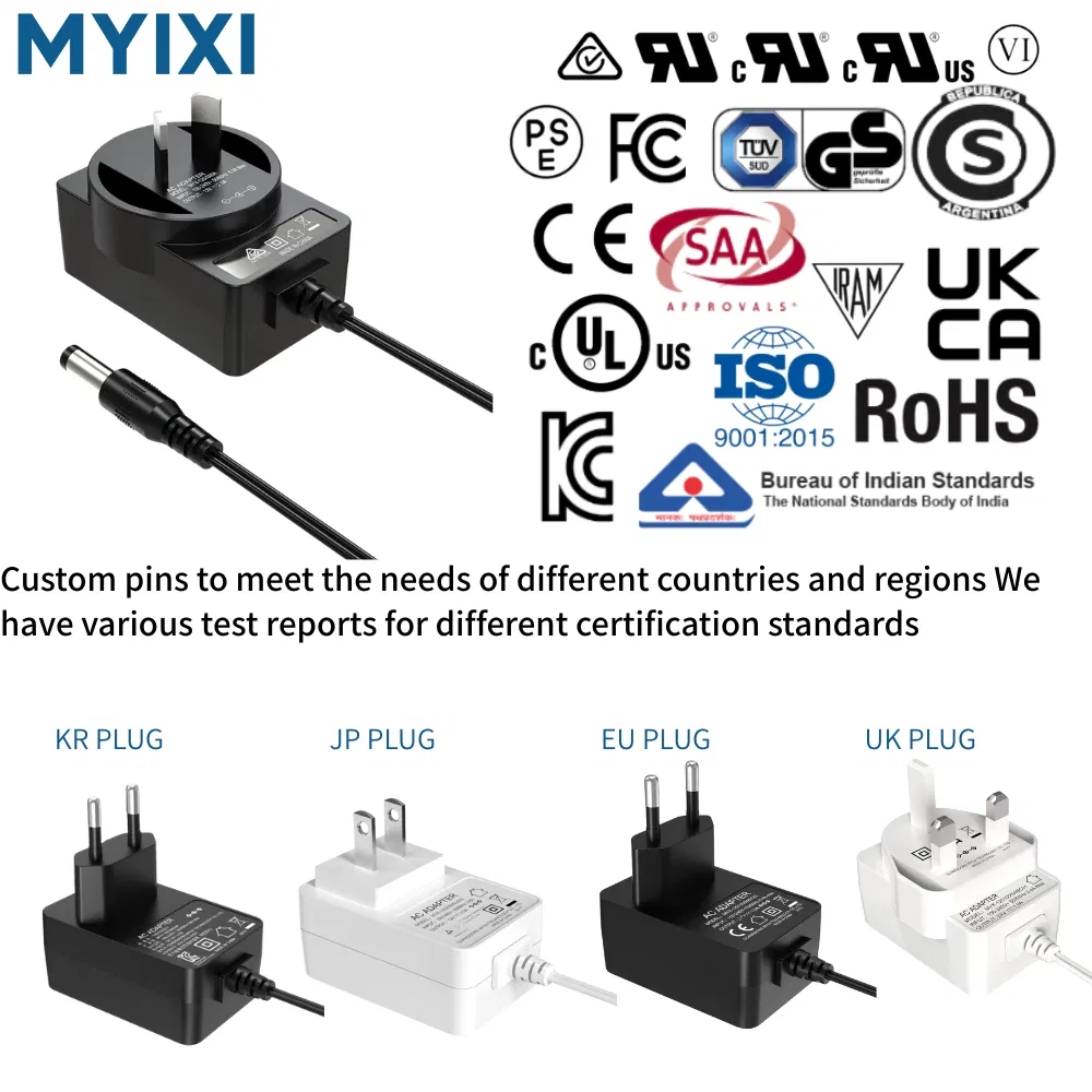 Myixi 24V 1A 12V 2A 31V 900mA 9V 3000mA AC Window Power Adapter 7.8V 3.5A 16.8V 1.5A for Thin Window Narrow Opening Game Cube