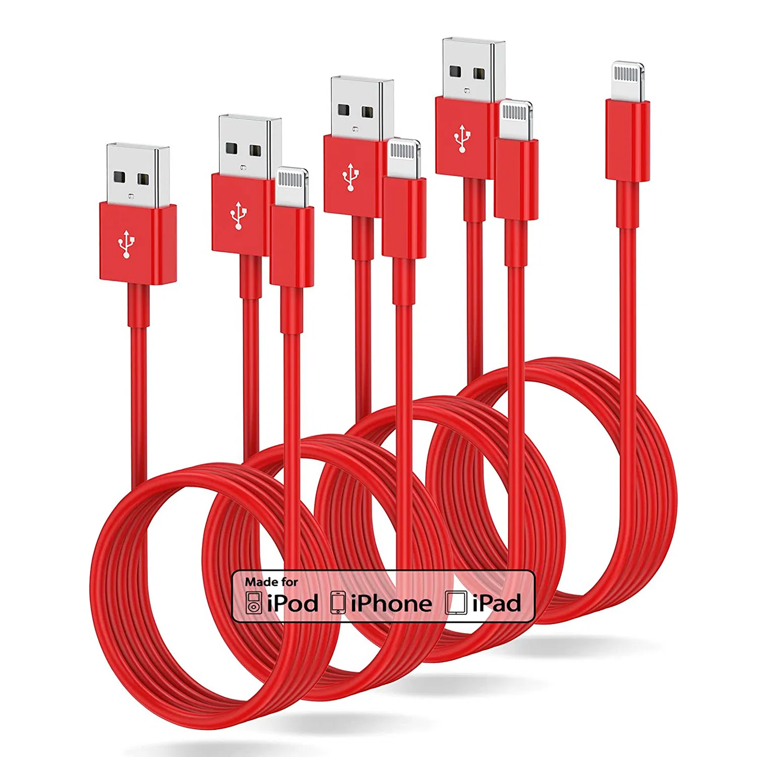 Durable Flexible USB to Lightning Charging Cable with Mfi Certified for Apple Ios Devices