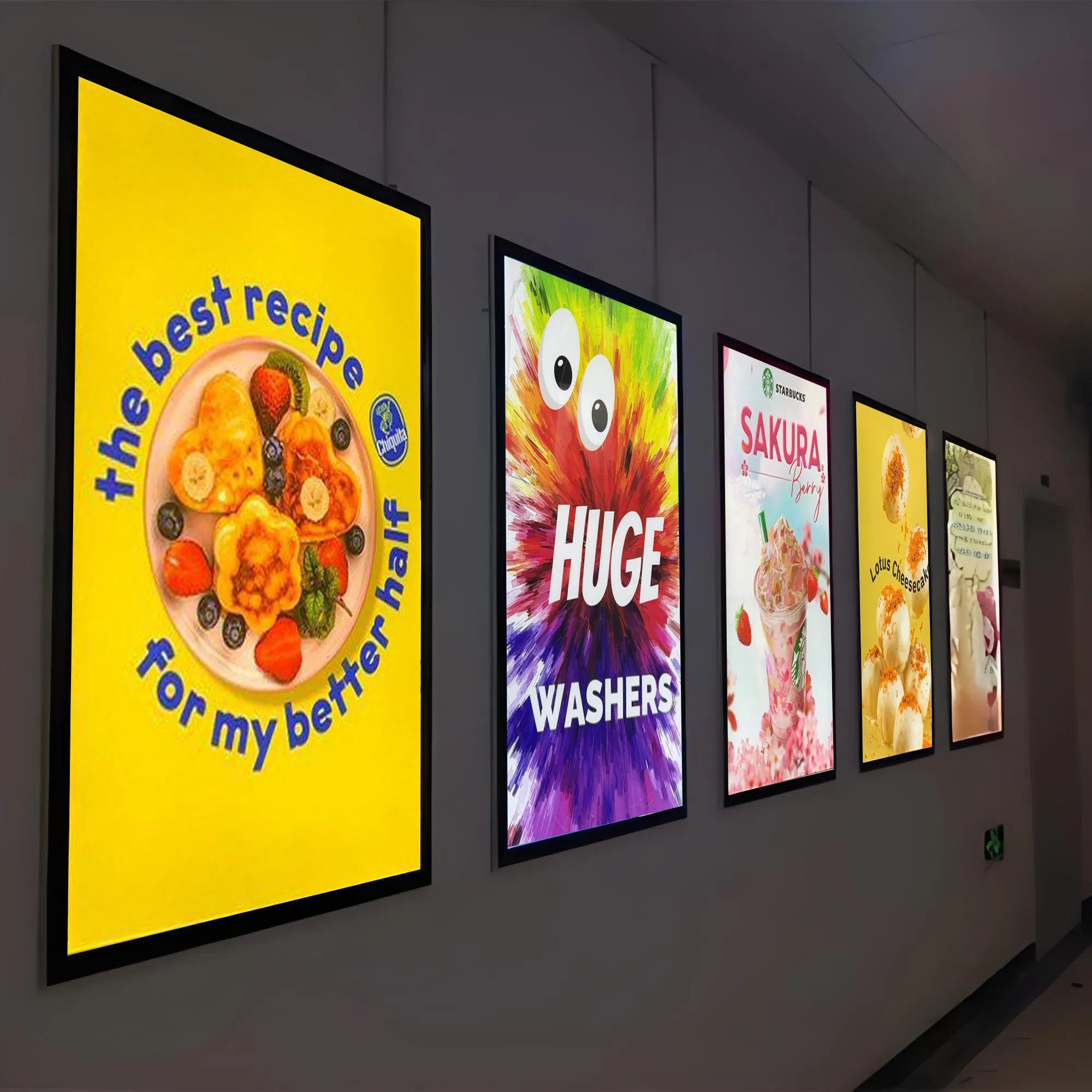 Ultra Slim Light Box LED Frame Restaurant Menu Board Light Box A1a2a3A4