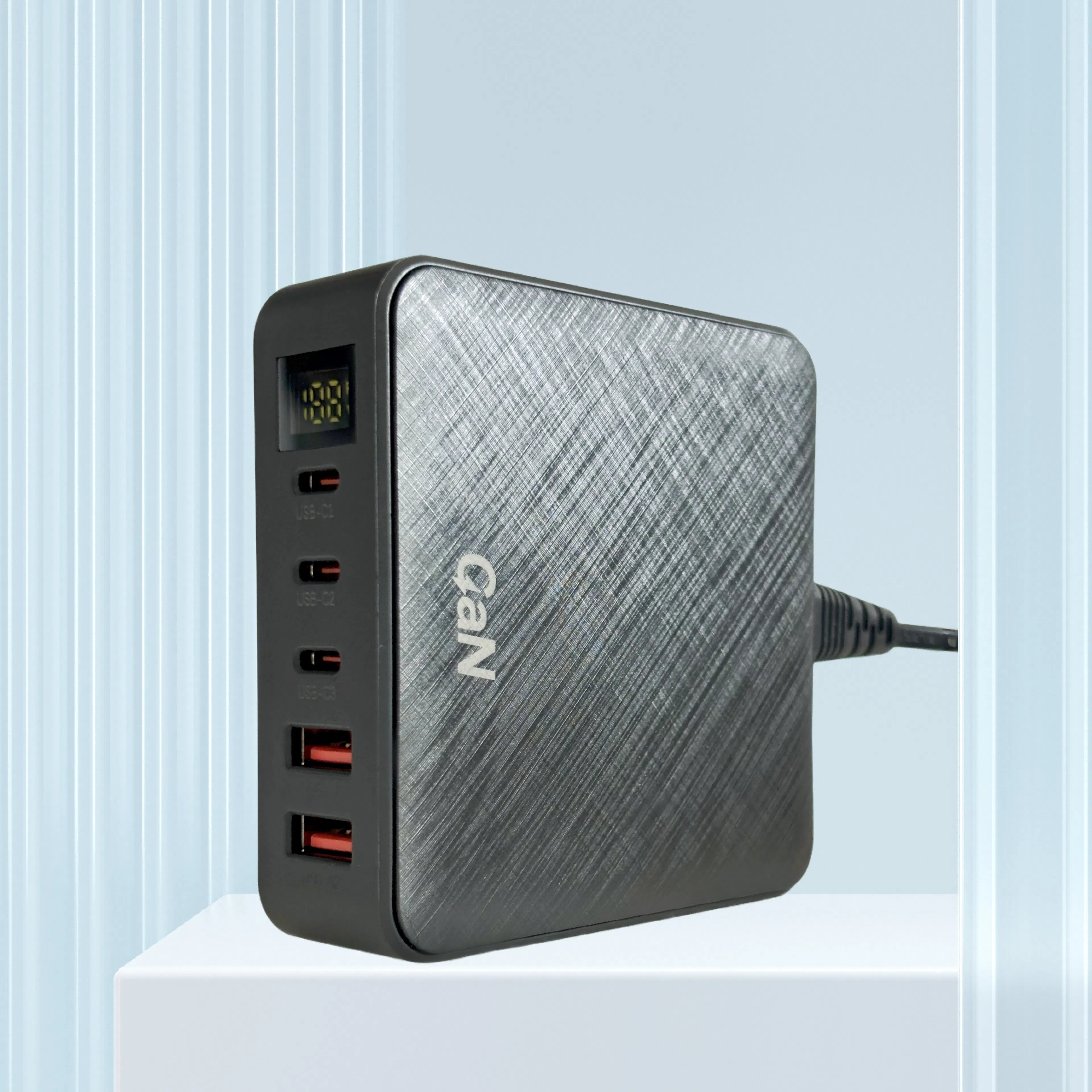 High-Speed 160W GaN USB-C Charger for MacBook and Samsung