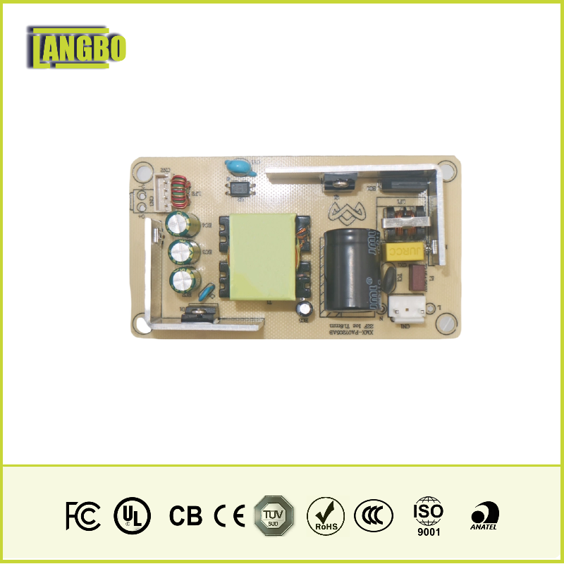 China Factory 5V 9V 12V 15V 24V 1.5A 2A 2.4A 3A 6A 12A 15A 16A 19V 3.4A 60W 81W Open Frame High Efficiency AC100V/240V Switching Power Supply