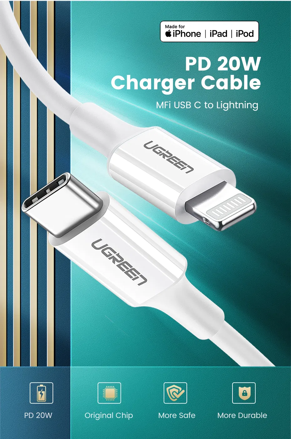 Fast Charging Cable Detail