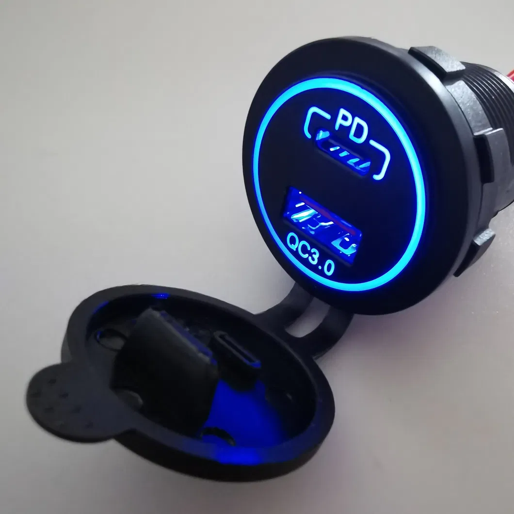 Dual Port Car Bus USB Socket Charger