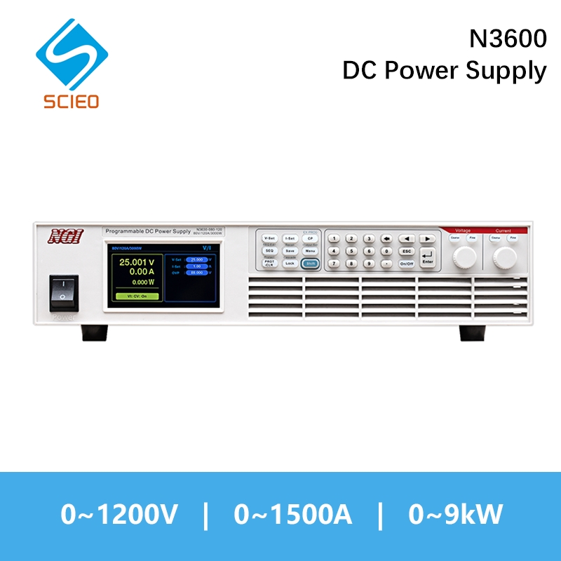 High Power High Voltage DC Source Ngi N3612 080 060 Desktop LED Switching DC Power Supply