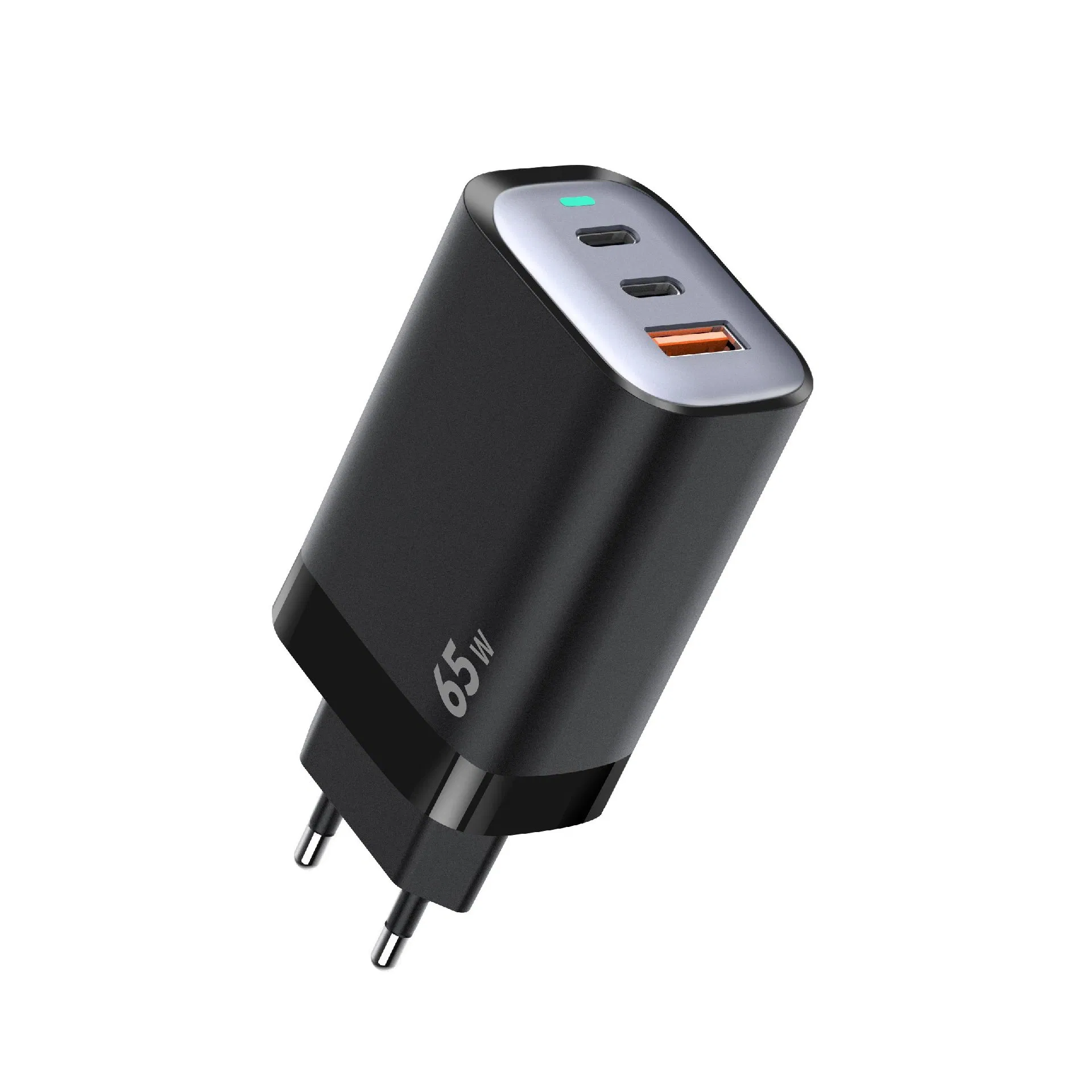 Fast Charging 45W GaN Pd USB C Charger EU Power Adapter UK Us Plug Pd Charge Type C Cable 65W 100W 120W GaN Wall Travel Charger OEM Brand Manufacturer