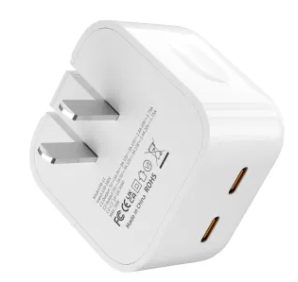 Facory Wholesale 35W Charger USB C Wall Fast Charger Safe Power Adapter Fast Charging Plug for iPhone