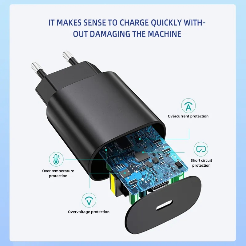 Delivery Time 3-7 Days 25W Super Fast Charger Power Adapter USB Type C Pd Wall Charger for Samsung Galaxy Note 10/Note 20/S20 S21