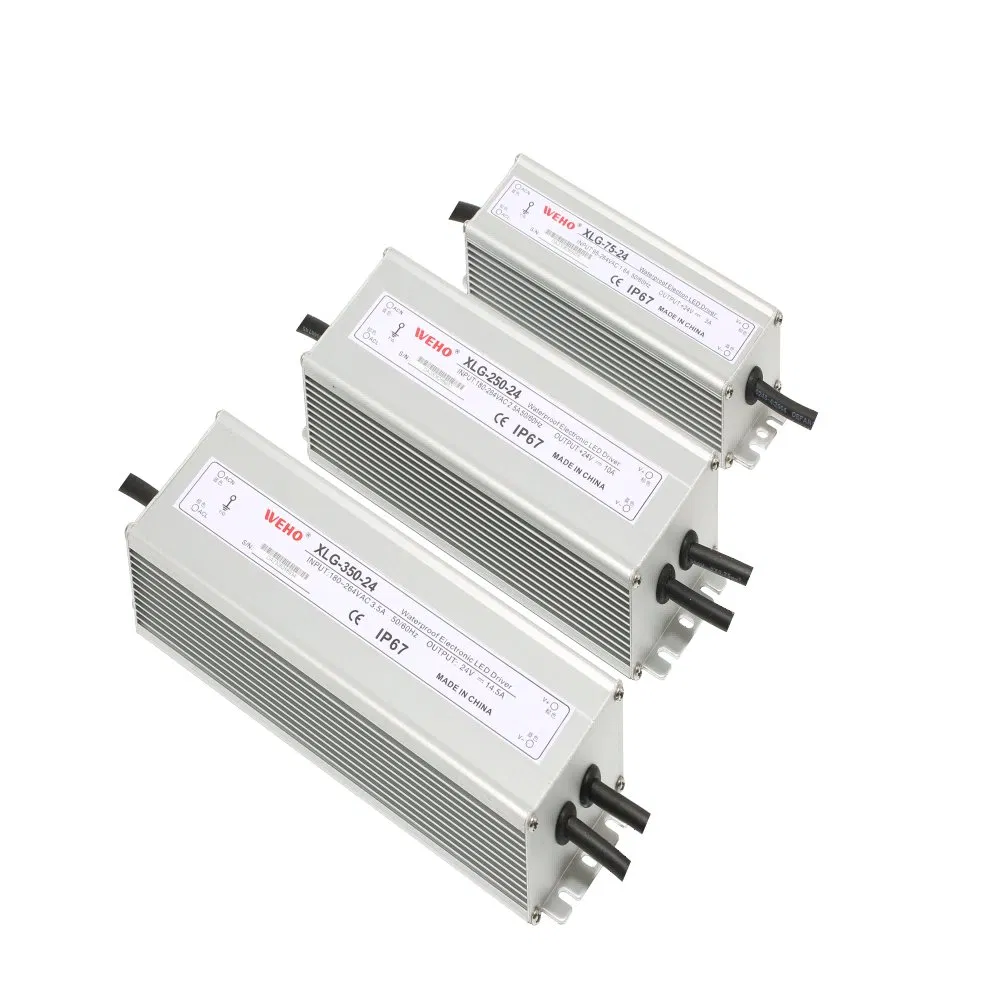 Waterproof CCTV LED Lighting Driver 12V 24V 36V 48V Industrial 50W 100W 150W 250W 350W 400W 500W 650W 800W 1200W 2000W CE RoHS AC to DC Switching Power Supply