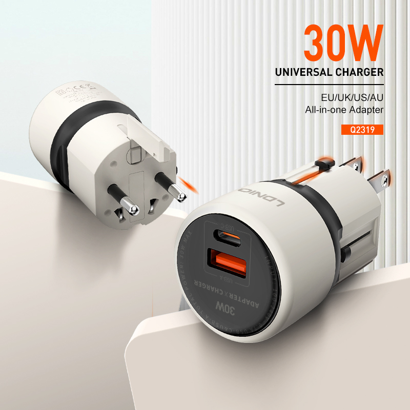 Ldnio Q2319 Compact USB-C Fast Charge Travel Charger