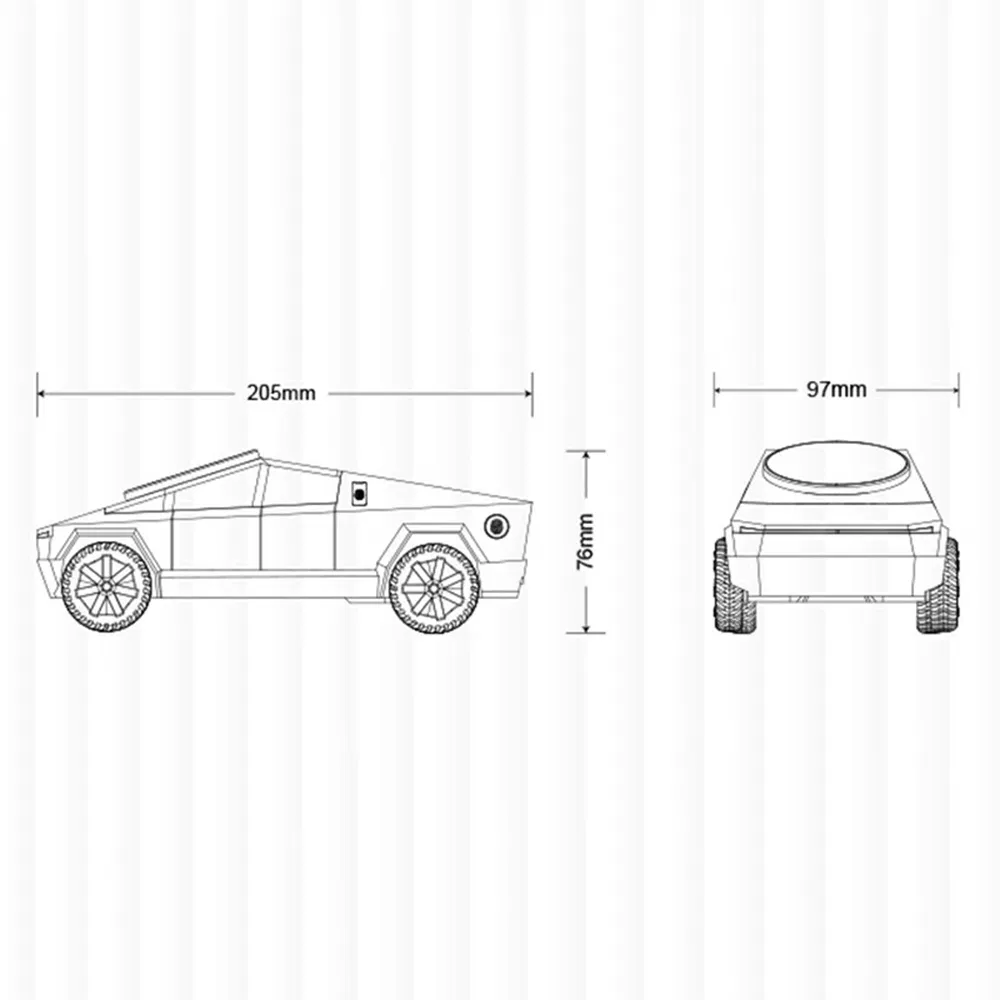 15W Car Shape 3 in 1 Multi-Functional Wireless Charger Station Qi2 Desktop Charger for Earphone / Watch / Phone