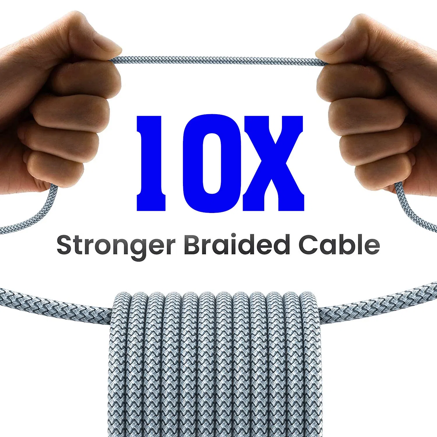 Durable Nylon USB C to Lightning Charging Cable Mfi Certificated for Mobile Devices