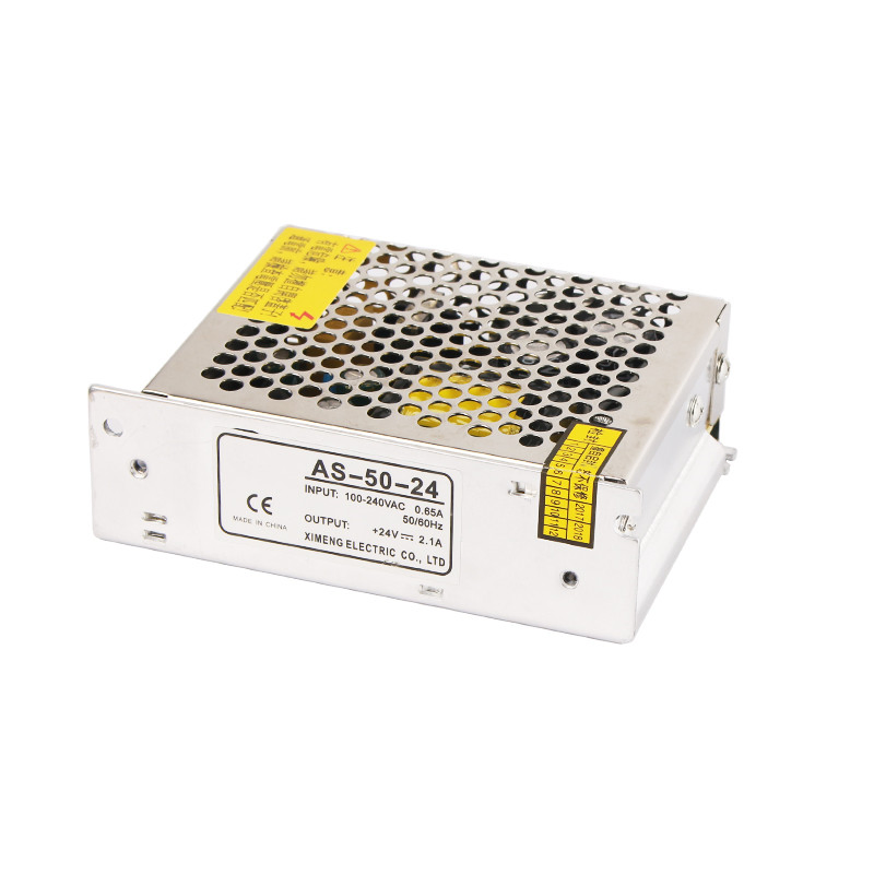 as-50-15 50W 15VDC 3.3A Mini Size Switching Power Supply
