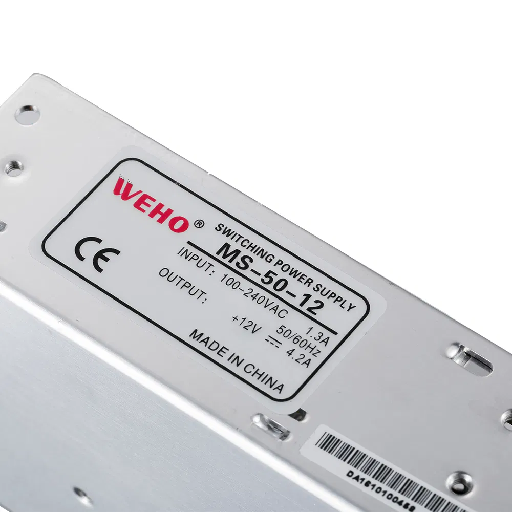 Mini Type Power Supplies Ms-50-48 50W 48V AC to DC Single Output SMPS Switching Power Supply for LED Lighting