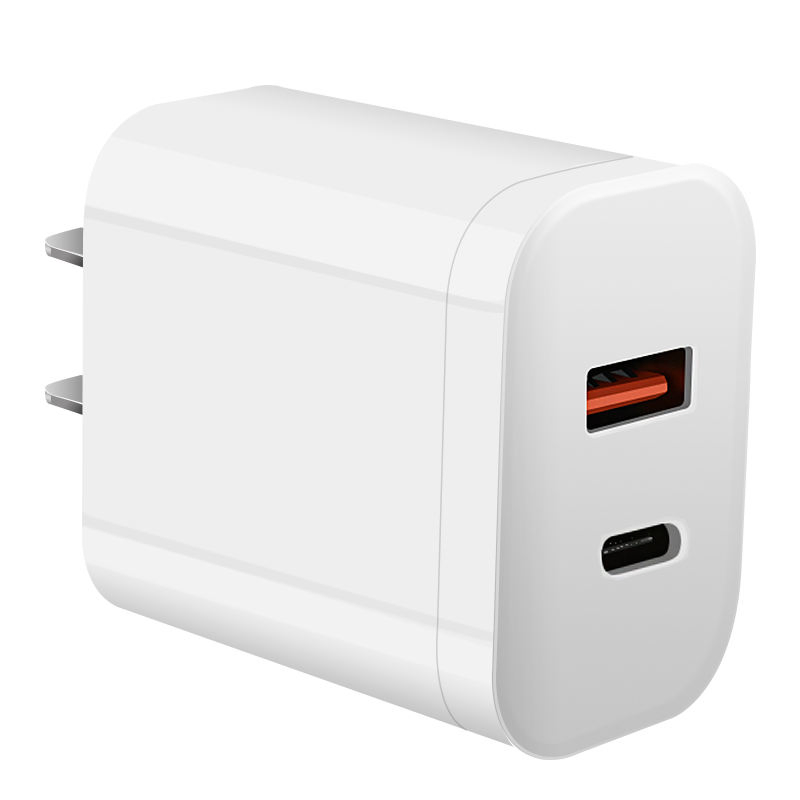 20W USB C Quick Charger 2-Pack Dual Port Wall Charger [Pd 3.0 Power Delivery + Quick Charging 3.0] Fast Block Adapter