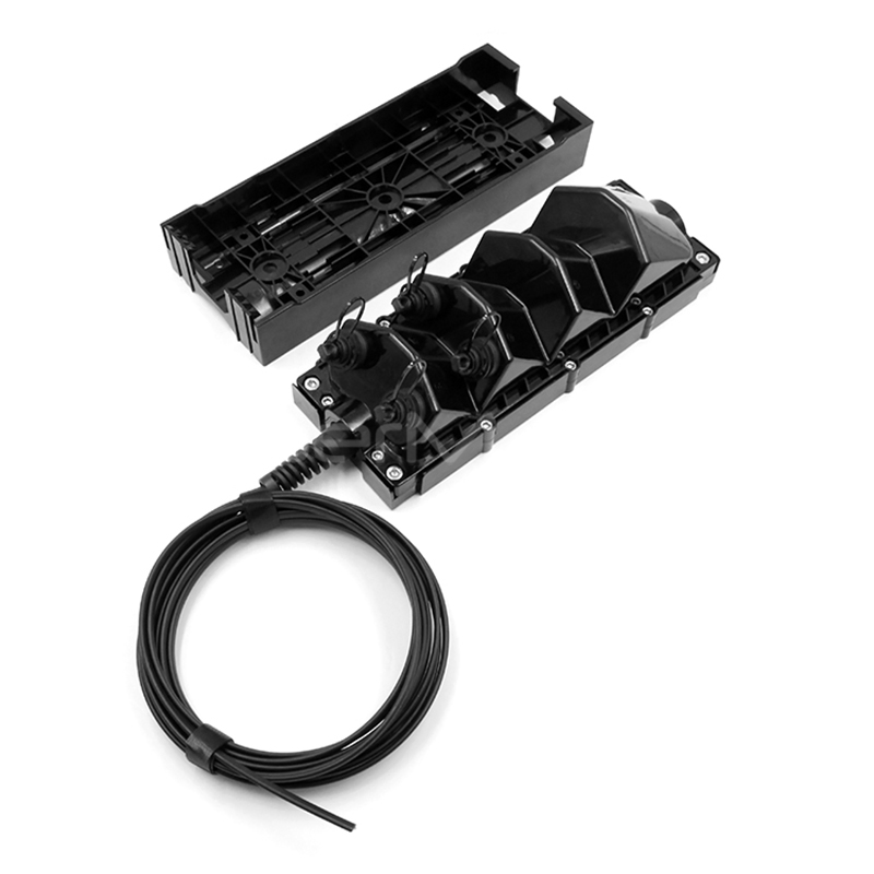 China Factory OEM IP68 Waterproof Corning OptiTap Compatible MST Multiport Service Terminal Box 4-12 Ports Outdoor FTTA FTTH Fiber Optic Distribution
