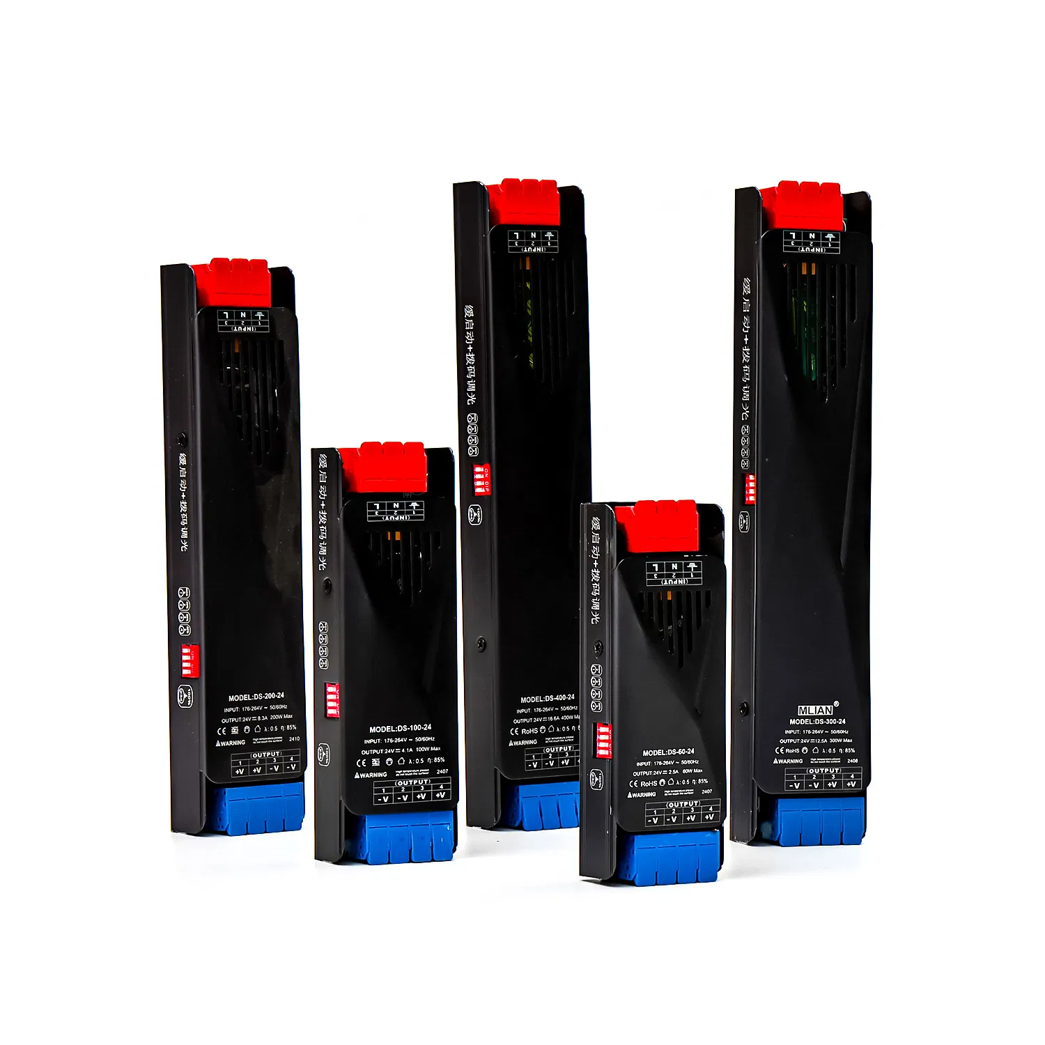 LED Lighting Driver High Efficiency Constant Voltage AC 100-265V AC DC Ds-K300 300W 12V 24V SMPS Switching Power Supply