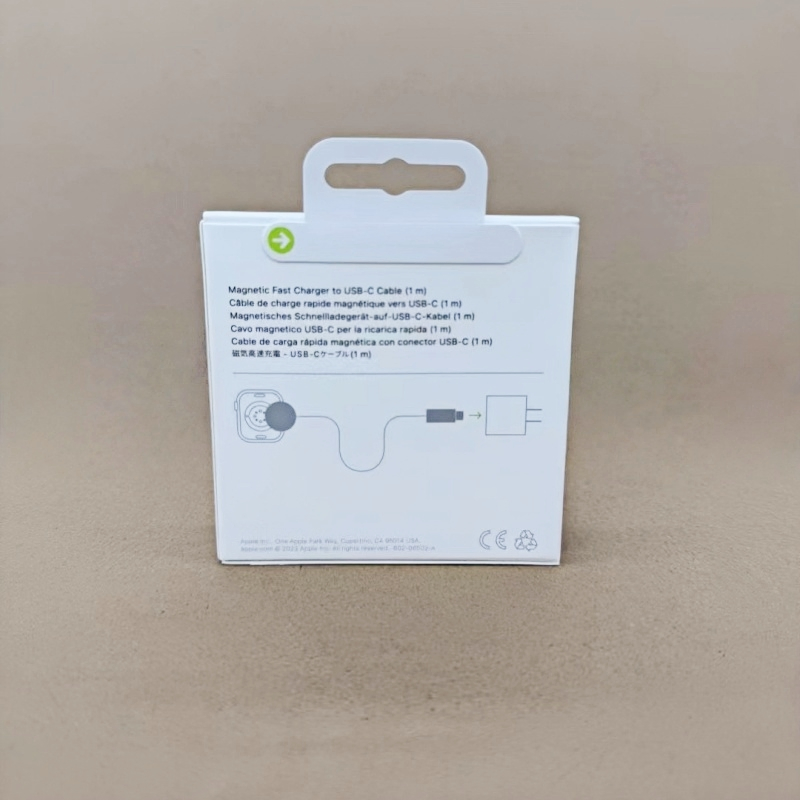 OEM 1: 1 to Original Quality Battery Power Charging Supply Magnetic Fast Charger to USB-C Cable for Apple iWatch Ultra S10 S9