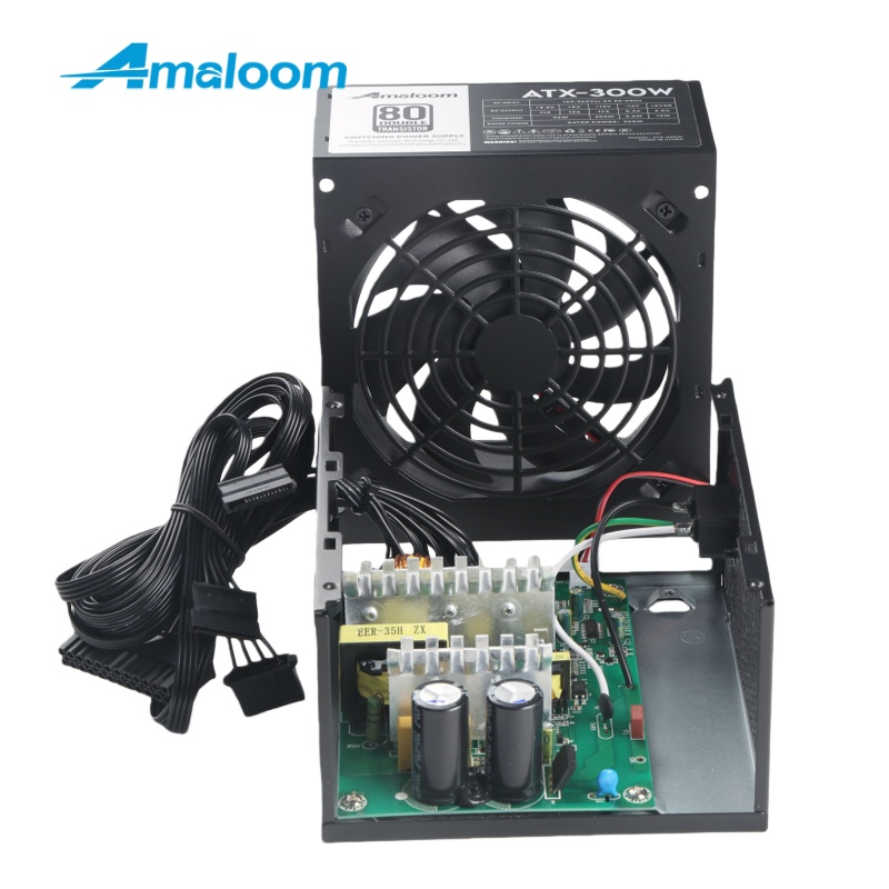 Amaloom ATX Switching Power Supply 300W with 4p for Desktop PC