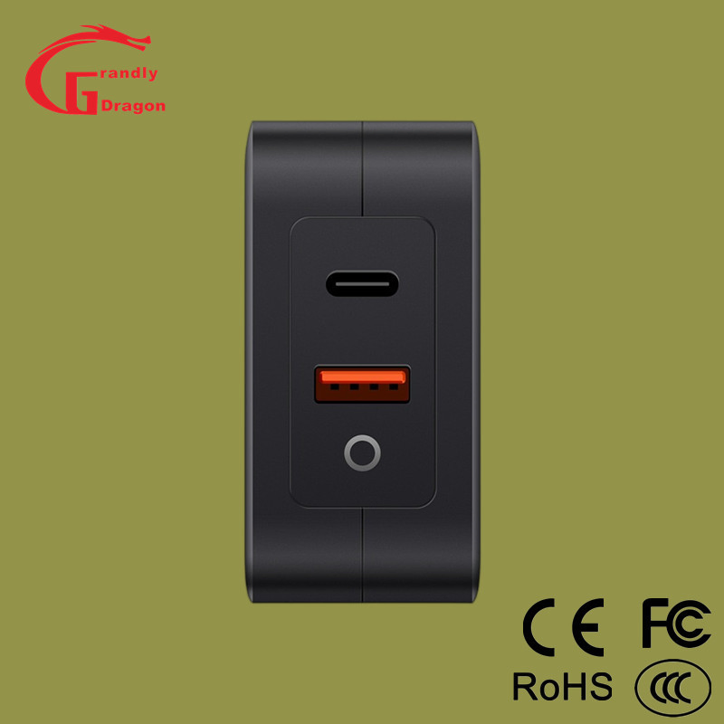 Universal 100W 120W 140W Pd Charger Fast USB Dual Type-C Pd Quick Fast Wall Charger for Xiaomi Redmi Mi Laptop Mobile Phone