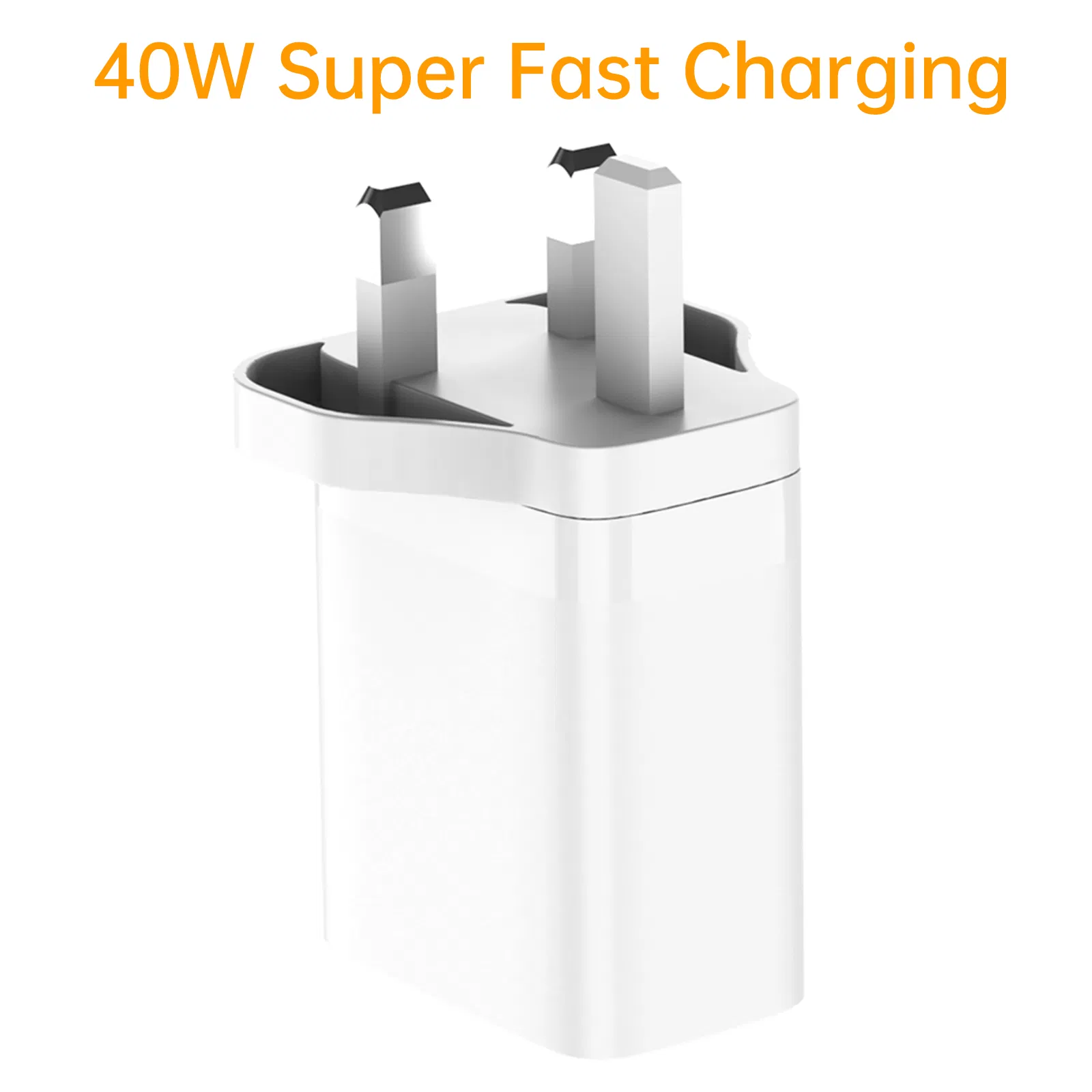 40W Phone Charger Dual USB-C and USB-a Fast Charger for iPhone Samsung
