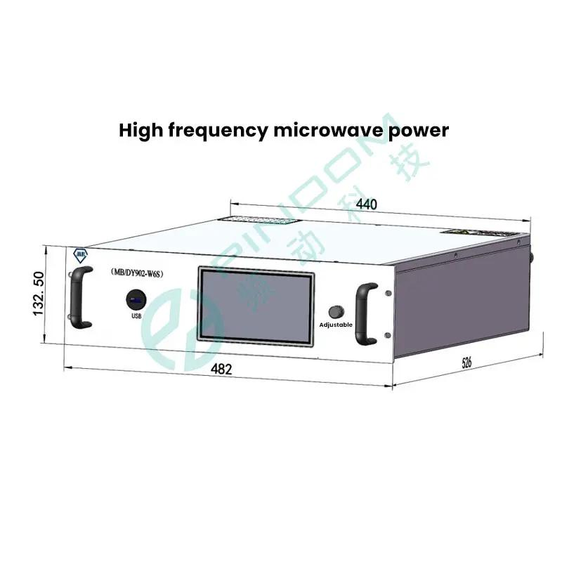 6000W Voltage DC Industrial Machinery Equipment Switching Power Supply 6kw Microwave Frequency Generator