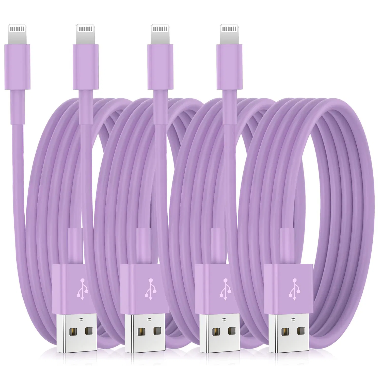 Durable Flexible USB to Lightning Charging Cable with Mfi Certified for Apple Ios Devices