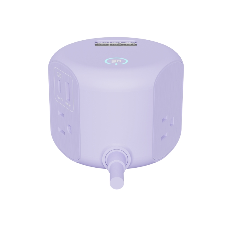 Pd Quick Charger 8 Ports 2 Type B AC Outlets Power Strip 4 USB C 2 USB a 100W Fast Charger for Mobile Phone