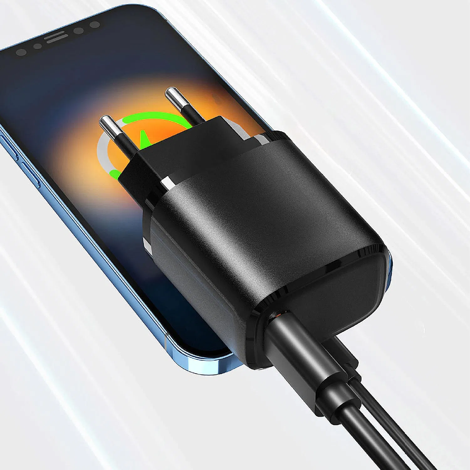 Universal 20W USB a Quick Charge Wall Adapter Compact Phone Charger for Travel