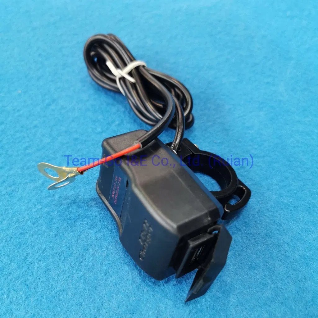 USB 12V/24V Waterproof Motorcycle Charger Universal 1A/2.1A Charge for Phone