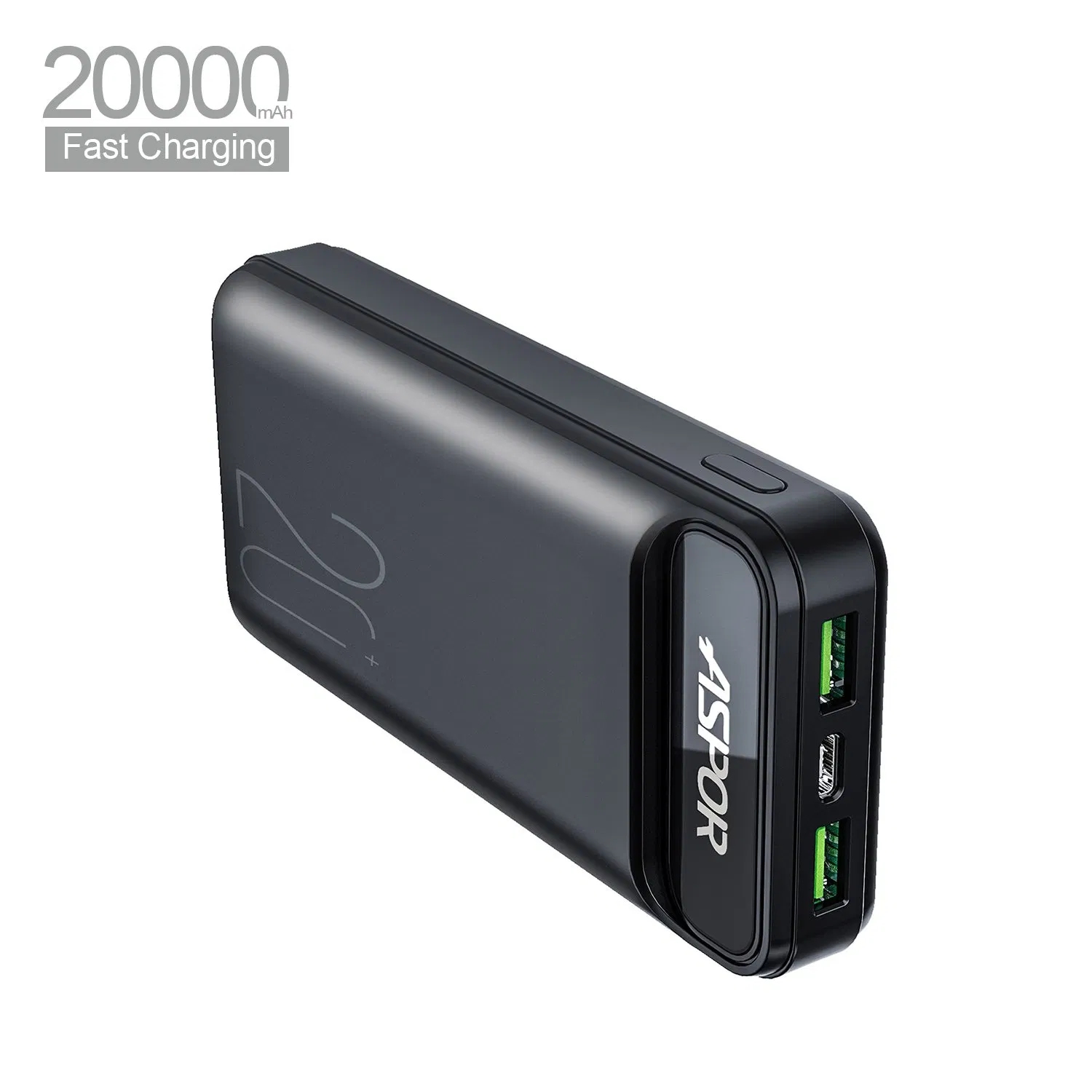 Aspor Original High-Speed 20000mAh Power Bank with Pd 20W and QC 22.5W