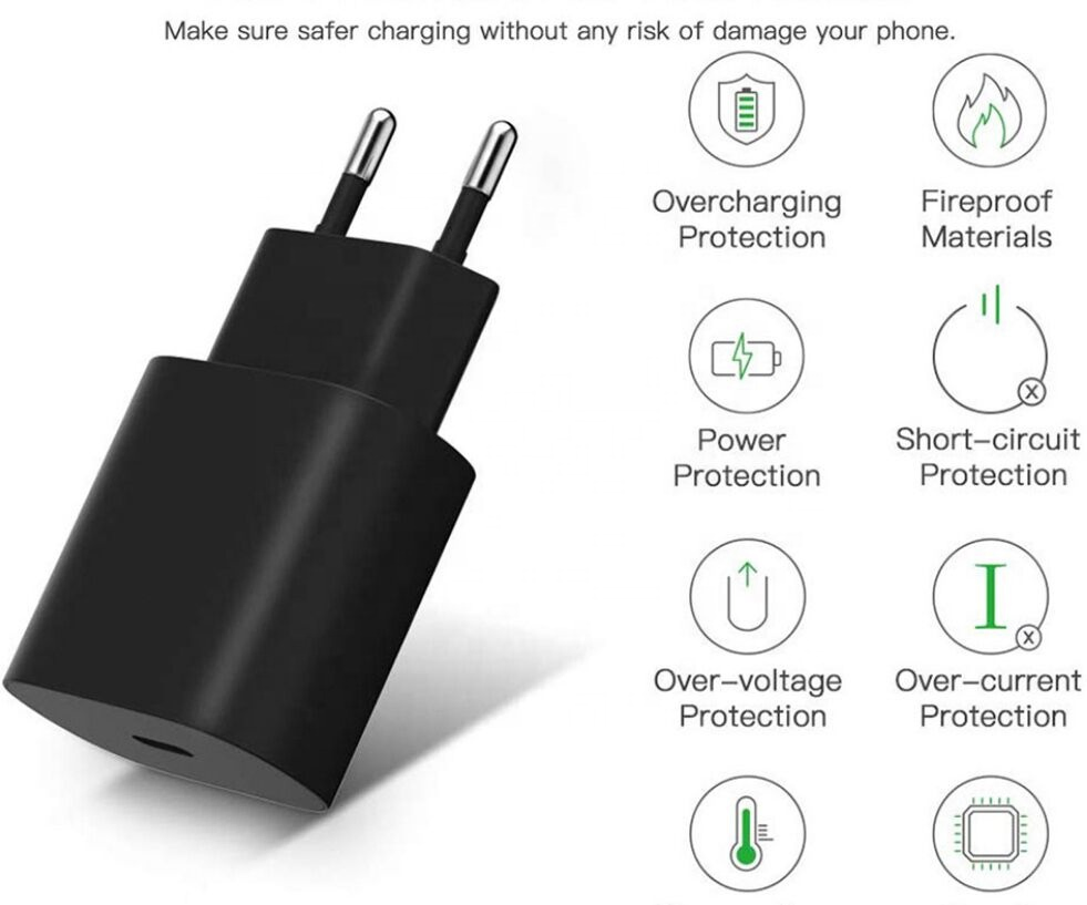Delivery Time 3-7 Days 25W Super Fast Charger Power Adapter USB Type C Pd Wall Charger for Samsung Galaxy Note 10/Note 20/S20 S21