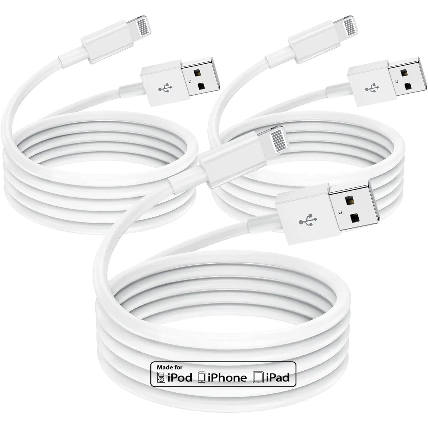 Universal High Quality Certified Apple Mfi Lightning Charging Cable Made for iPhone iPad