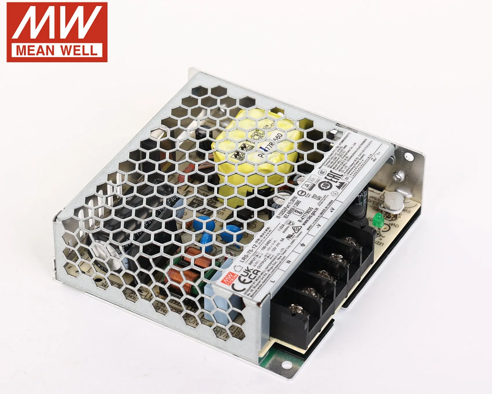Meanwell Lrs 35W 50W 75W 100W 150W 200W 350W 450W 600W 1200W 12V 24V Economical Switching Power Supply Industrial Automation