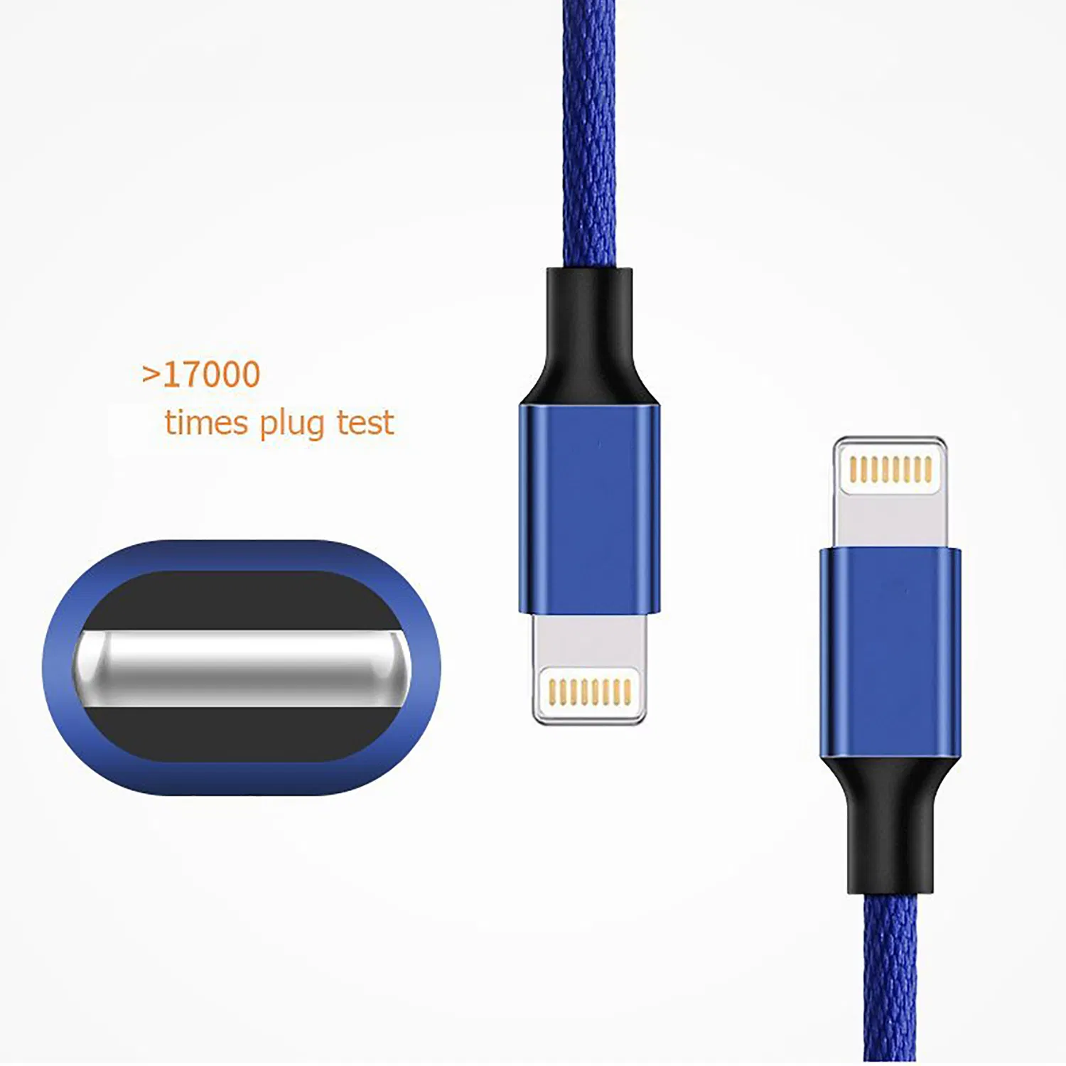 High Quality Fast Charging Lightning USB Cable for iPhone iPad Durable USB Data Charger Cable for iPhone iPad Cell Phone Accessories